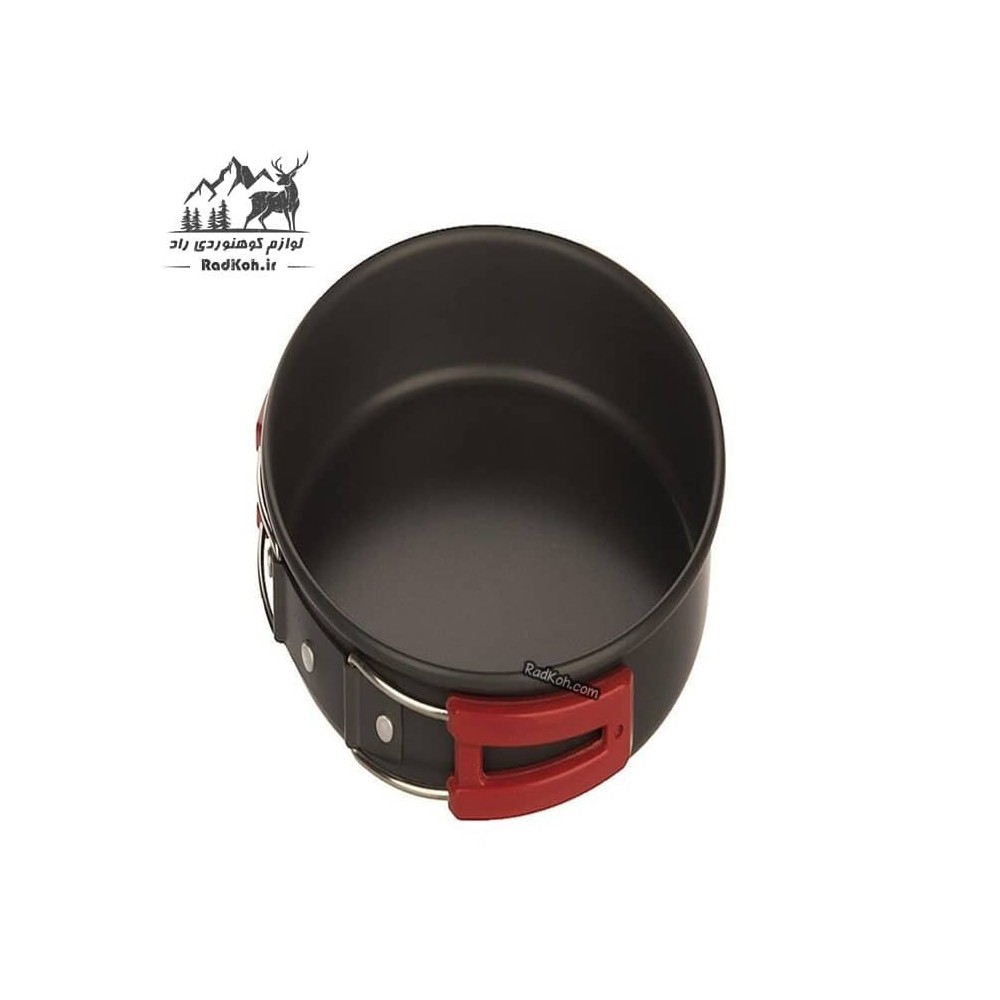 ست ظروف کوهنوردی اسنوهاک مدل SN.D55A رنگ قرمز