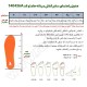جدول راهنمای سایز کفش مردانه هامتو مدل 140436A