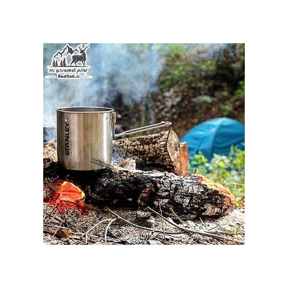 ظرف غذای استنلی مدل Compact Cook Set 709ml