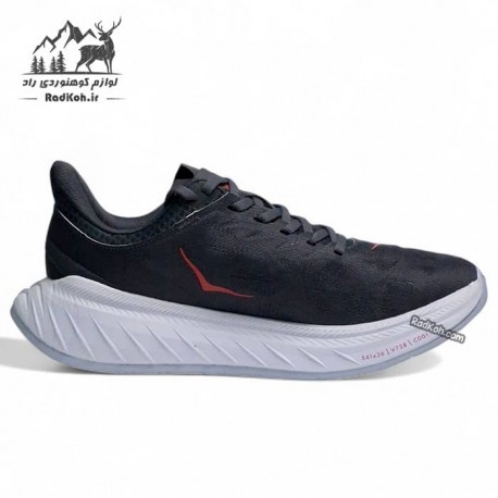 کفش رانینگ مردانه هوکا مدل M Carbon X 2 کد 1113526 رنگ خاکستری تیره