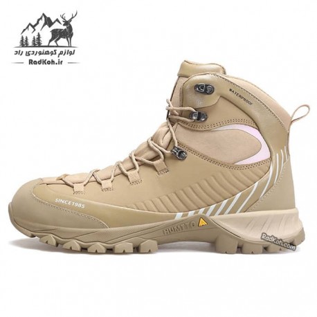 کفش طبیعت گردی مردانه هامتو مدل 240662A-3 رنگ خاکی روشن