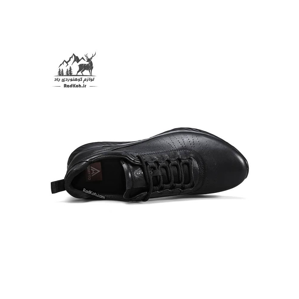 کفش استفاده روزمره چرم زنانه هومتو مدل humtto 330973B-1 رنگ مشکی