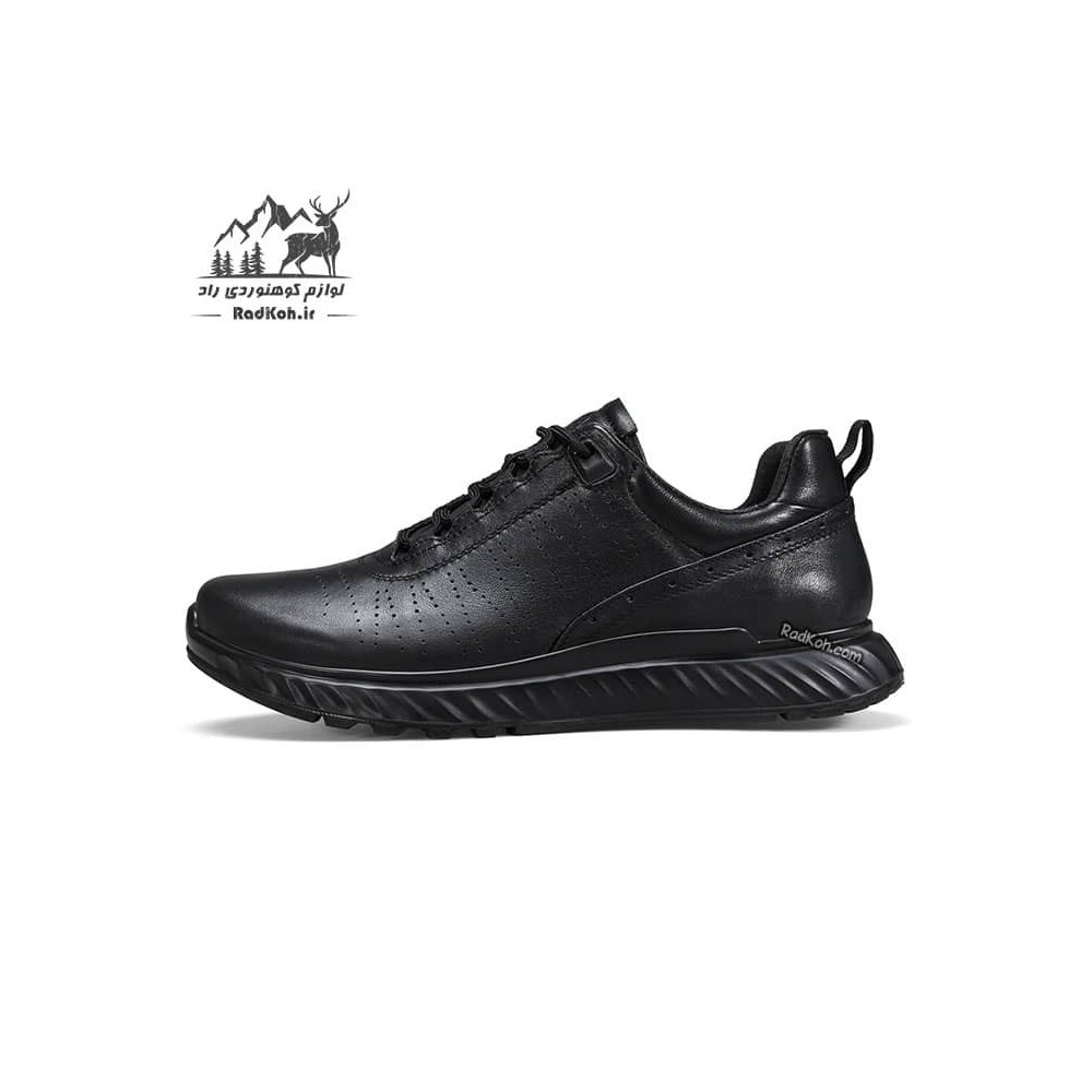 کفش پیاده روی چرم زنانه هامتو مدل 330973B-1 رنگ مشکی
