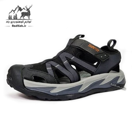 صندل پیاده روی مردانه هامتو مدل 740977A-4 رنگ مشکی
