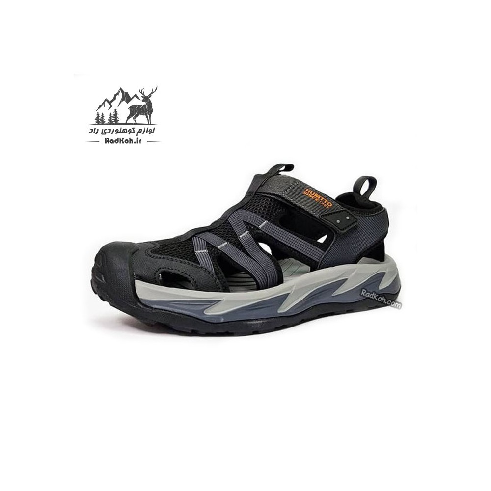 صندل پیاده روی مردانه هامتو مدل 740977A-4 رنگ مشکی