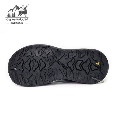 صندل هامتو مردانه مدل 740977A-4 رنگ مشکی