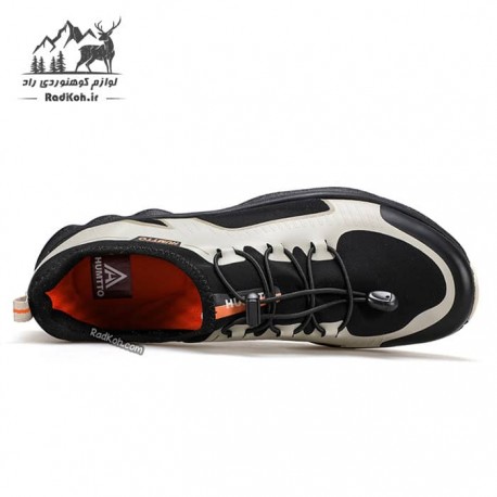 کفش پیاده روی مردانه هومتو مدل humtto 350724A-1 رنگ مشکی/خاکستری
