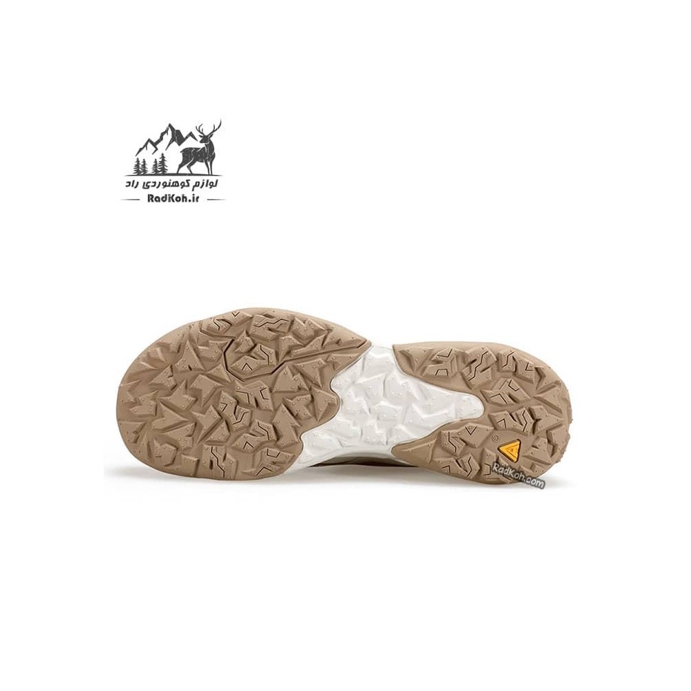 کفش هامتو مردانه مدل 650123A-1 رنگ  طوسی/بژ
