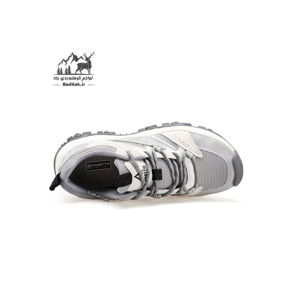 کتانی طبیعت گردی مردانه هومتو مدل humtto 150459A-1 رنگ طوسی روشن