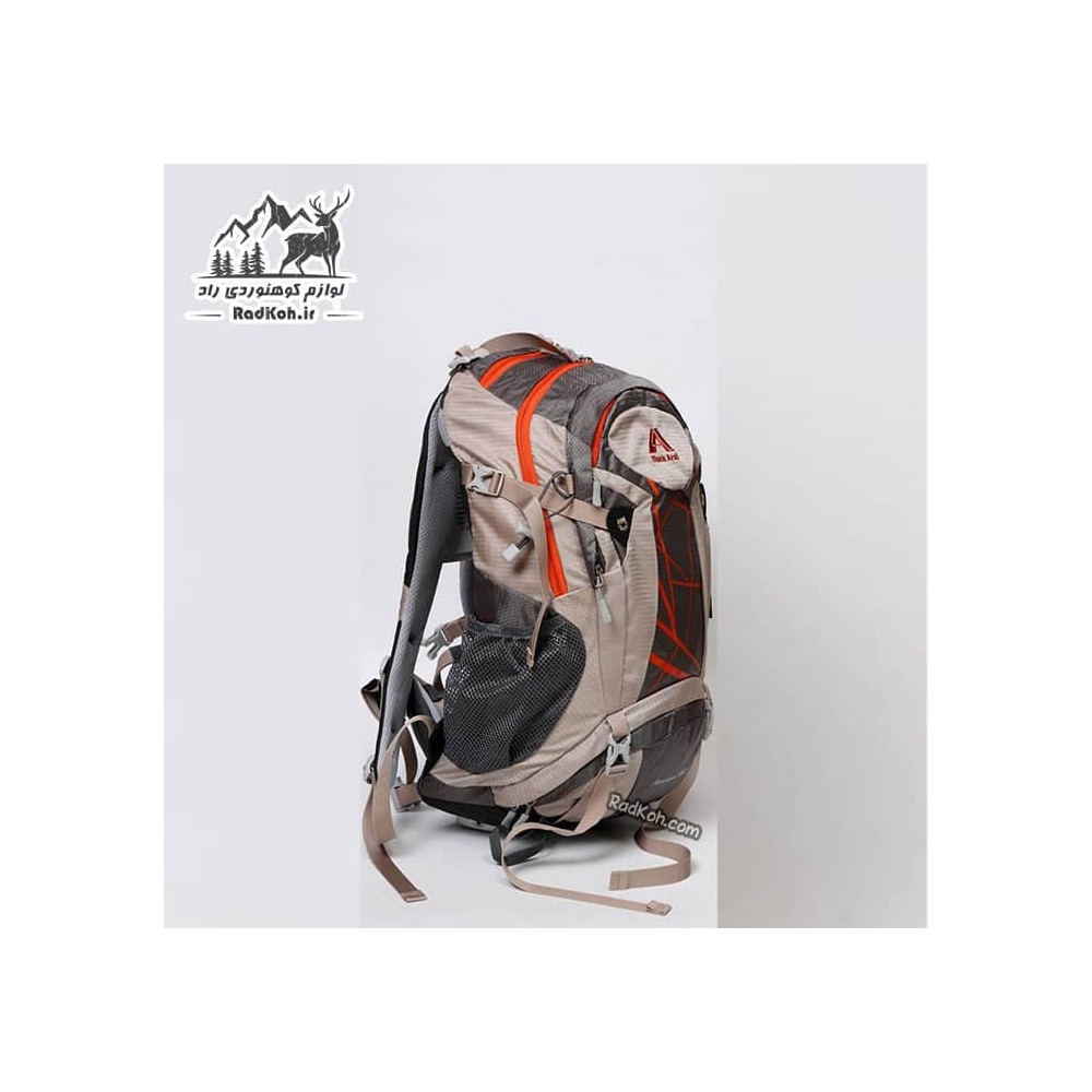 کوله پشتی کوهنوردی 30 لیتری بلک آرال مدل KA-9742 رنگ طوسی