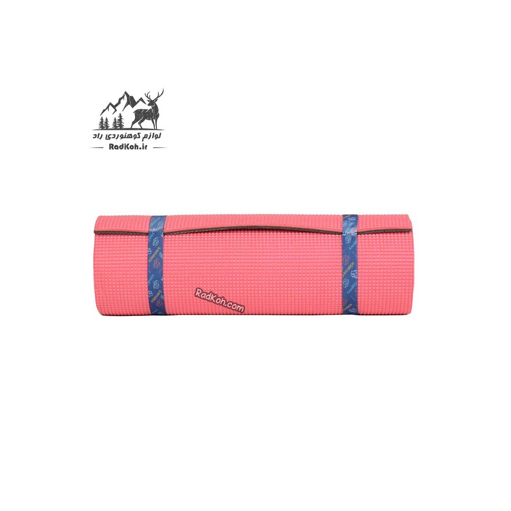 زیرانداز رولی کیسه خواب طبیعت گردی مدل XMAT سایز 60*200 رنگ مشکی/سرخابی