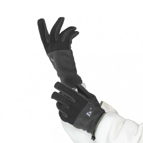 دستکش پلار ای ایکس 2 مدل 886146 رنگ خاکستری تیره