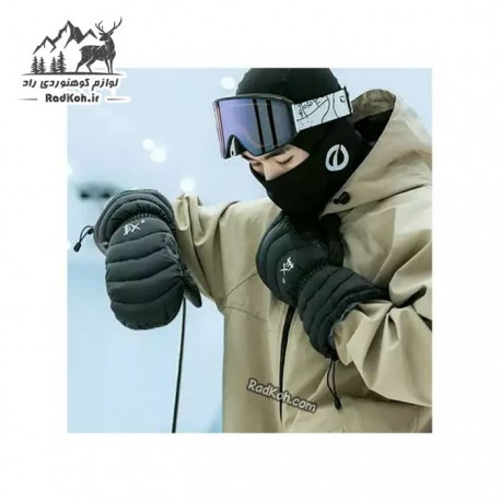 دستکش پر ای ایکس 2 مدل 866067 رنگ مشکی