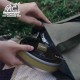 کتری سیلیکونی تاشو مدل Camping Kettle یک لیتر رنگ خاکی