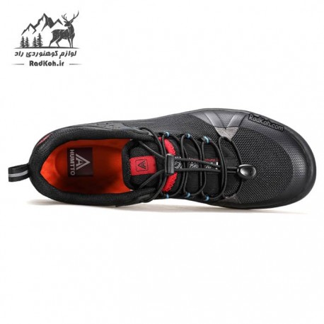 کفش پیاده روی مردانه هومتو مدل 1-humtto 350340A رنگ مشکی/قرمز
