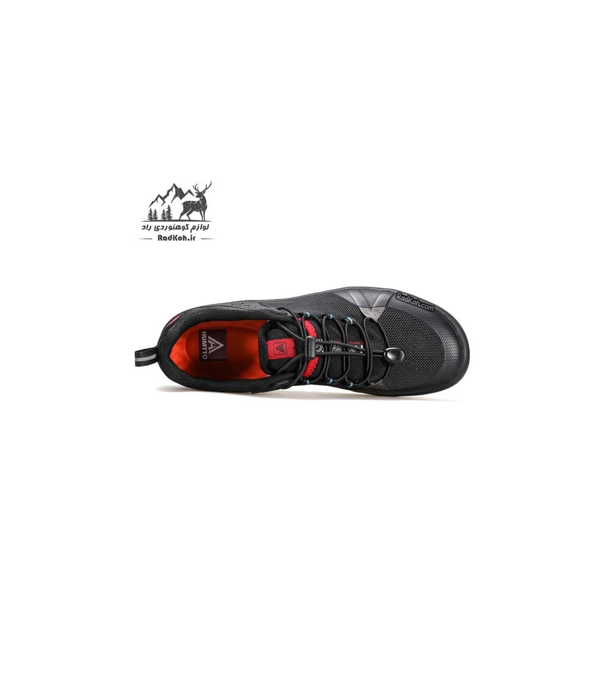کفش پیاده روی مردانه هومتو مدل 1-humtto 350340A رنگ مشکی/قرمز
