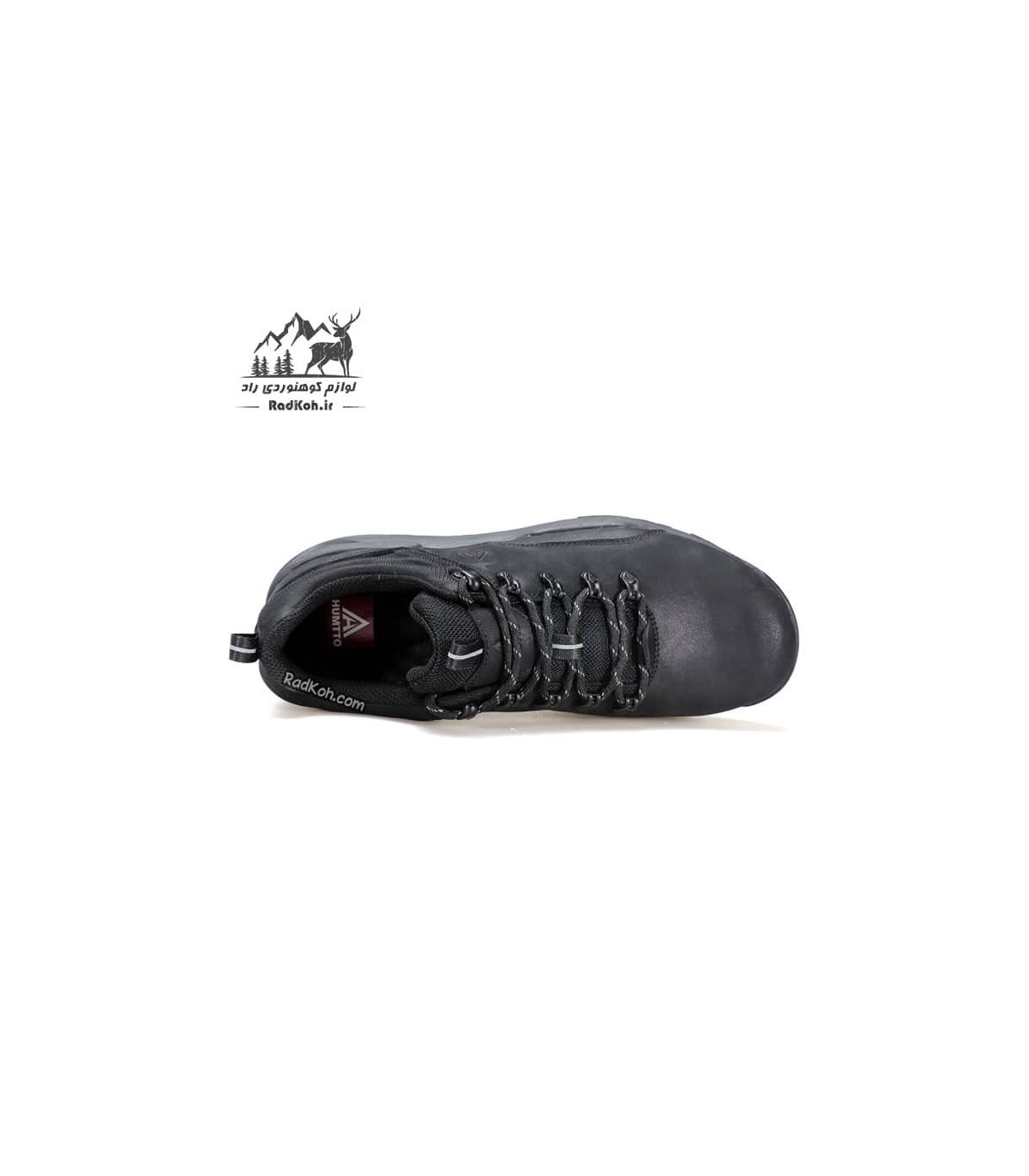 کفش چرم مردانه هومتو مدل humtto 340604A-1 رنگ مشکی
