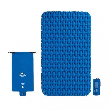 زیرانداز کیسه خواب بادی نیچرهایک مدل NH19Z055-P رنگ آبی