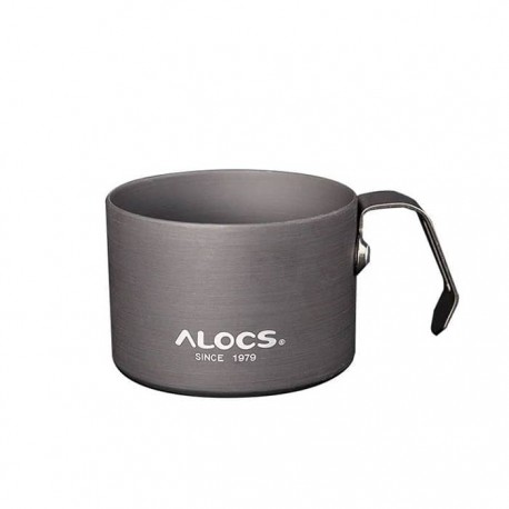 لیوان آلومینیومی Alocs مدل TW-426 رنگ خاکستری تیره