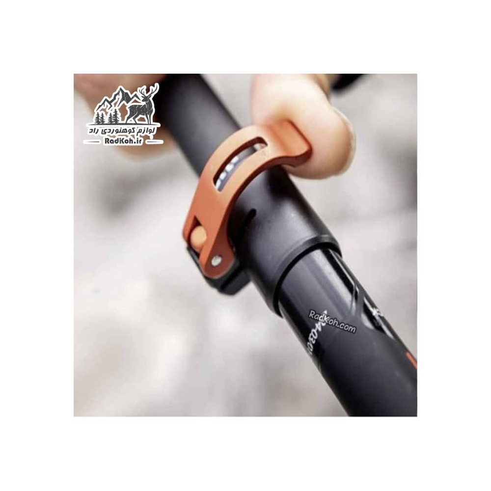 باتوم طبیعت گردی کمپردل کربن مدل C3 Carbon Power Lock رنگ مشکی