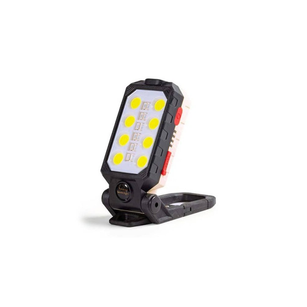 چراغ شارژی کمپینگ پایه دار مدل W599B رنگ مشکی