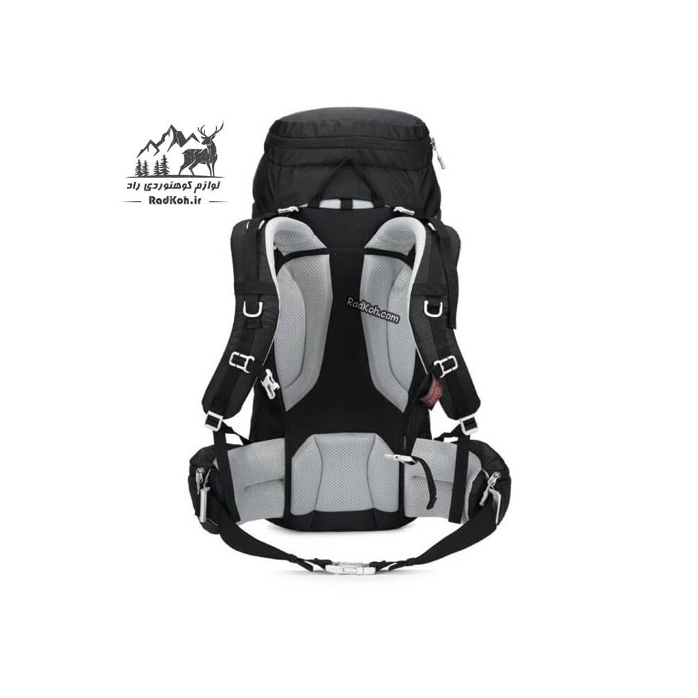کوله پشتی کوهنوردی 50 لیتری آی وان مدل KA-8197 رنگ مشکی