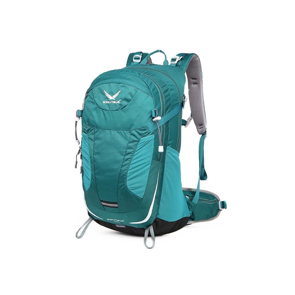 خرید کوله پشتی کوهنوردی 30 لیتری snowhawk KA-1758 رنگ سبزکله غازی