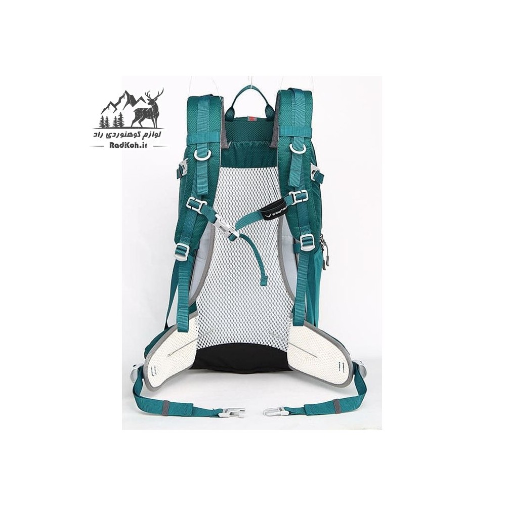 کوله پشتی کوهنوردی 30 لیتری snowhawk KA-1758 رنگ سبز کله غازی