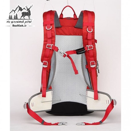 کوله پشتی کوهنوردی 30 لیتری snowhawk KA-1758 رنگ قرمز