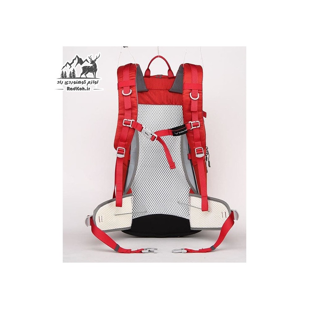 کوله پشتی کوهنوردی 30 لیتری snowhawk KA-1758 رنگ قرمز