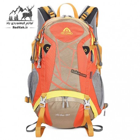 کوله پشتی طبیعت گردی 30 لیتر ایوان مدل KA-9742 رنگ نارنجی