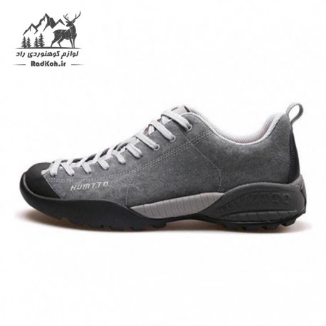 کفش پیاده روی مردانه هامتو مدل 110030A-2 رنگ خاکستری