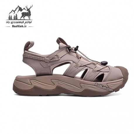 صندل مردانه ورزشی اسنوهاک مدل Bora کد SH-1212M رنگ خاکی