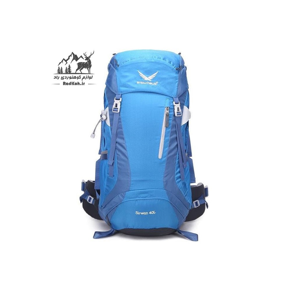 کوله پشتی همه کاره 40 لیتری اسنوهاک مدل سیروان KA-8075 رنگ آبی