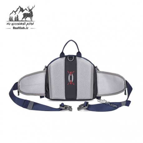 کیف کمری 5 لیتری کله گاوی مدل 6094 رنگ سرمه ای