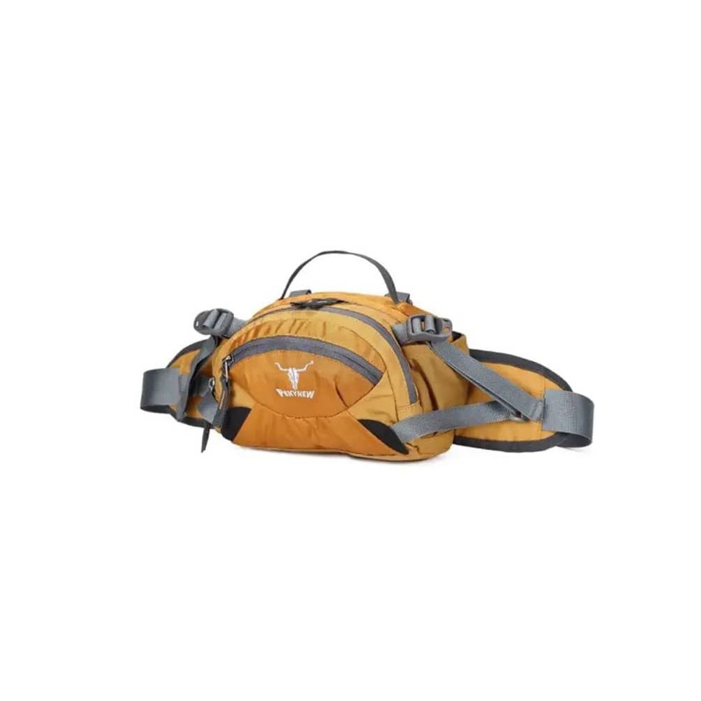 کیف کمری 3 لیتری کله گاوی مدل 9599 رنگ خردلی
