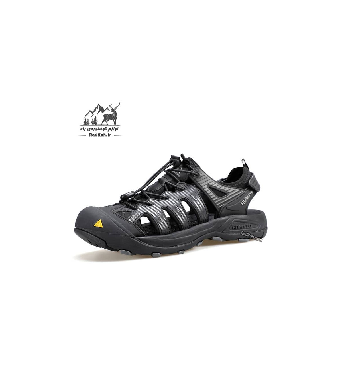 صندل پیاده روی مردانه هامتو مدل 750756A-1 رنگ مشکی