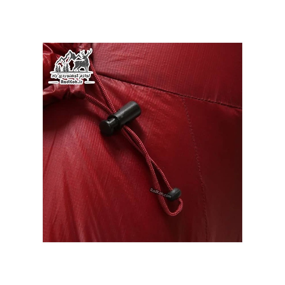 کیسه خواب پر اسنوهاک مدلSnowHawk k2-1200 کد SN-S4111 رنگ زرشکی
