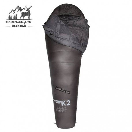 کیسه خواب پر اسنوهاک k2 1200 رنگ طوسی
