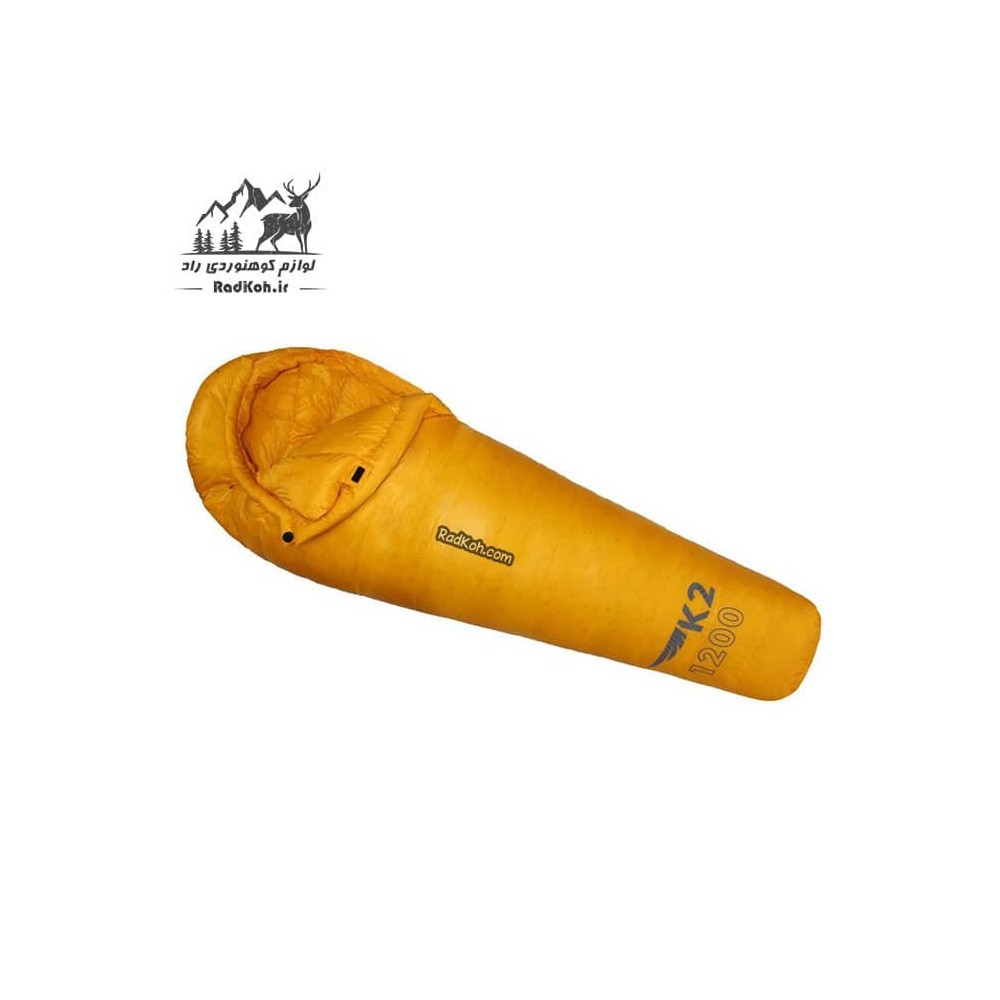 کیسه خواب پر اسنوهاک k2 1200 رنگ نارنجی