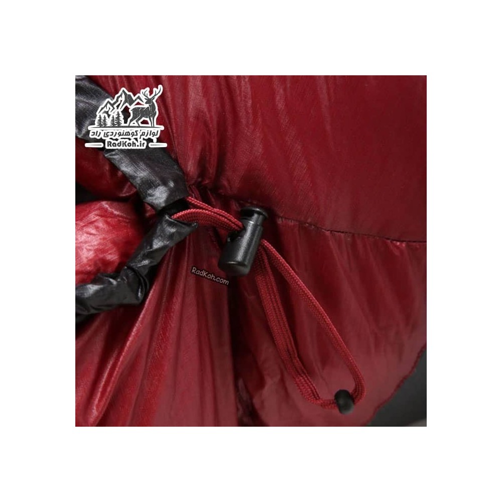 کیسه خواب پر Andes 900 SN-S4140 رنگ قرمز