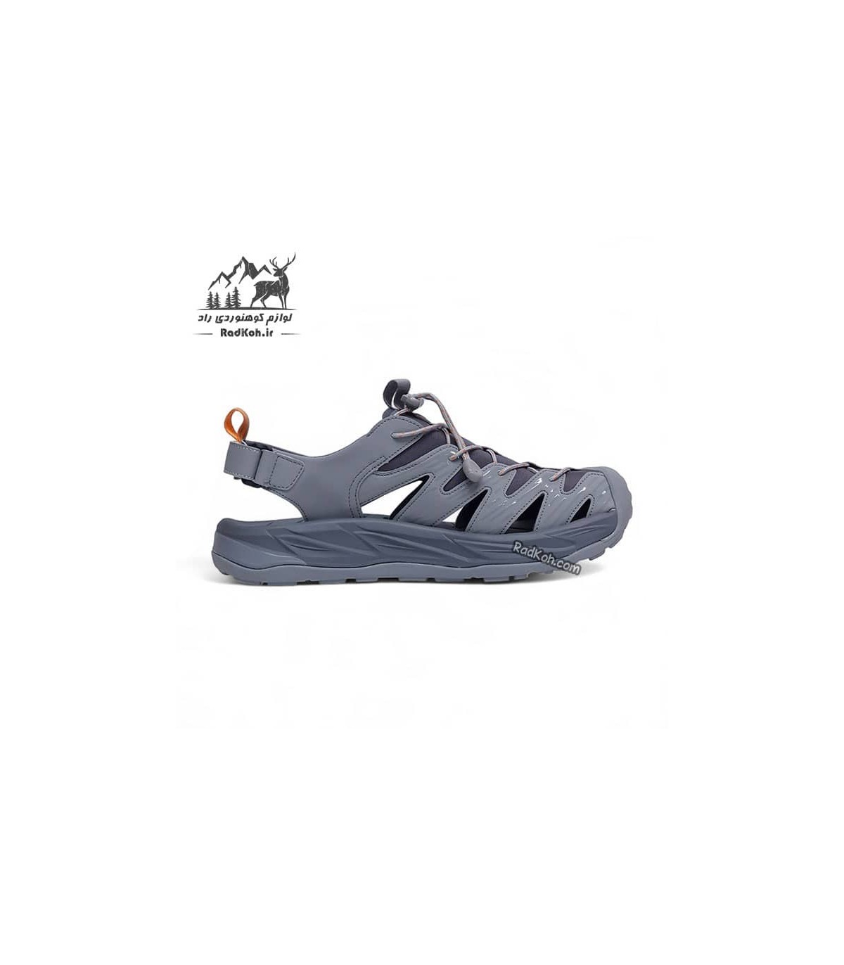 صندل پیاده روی مردانه هامتو مدل 750303A-1 رنگ طوسی