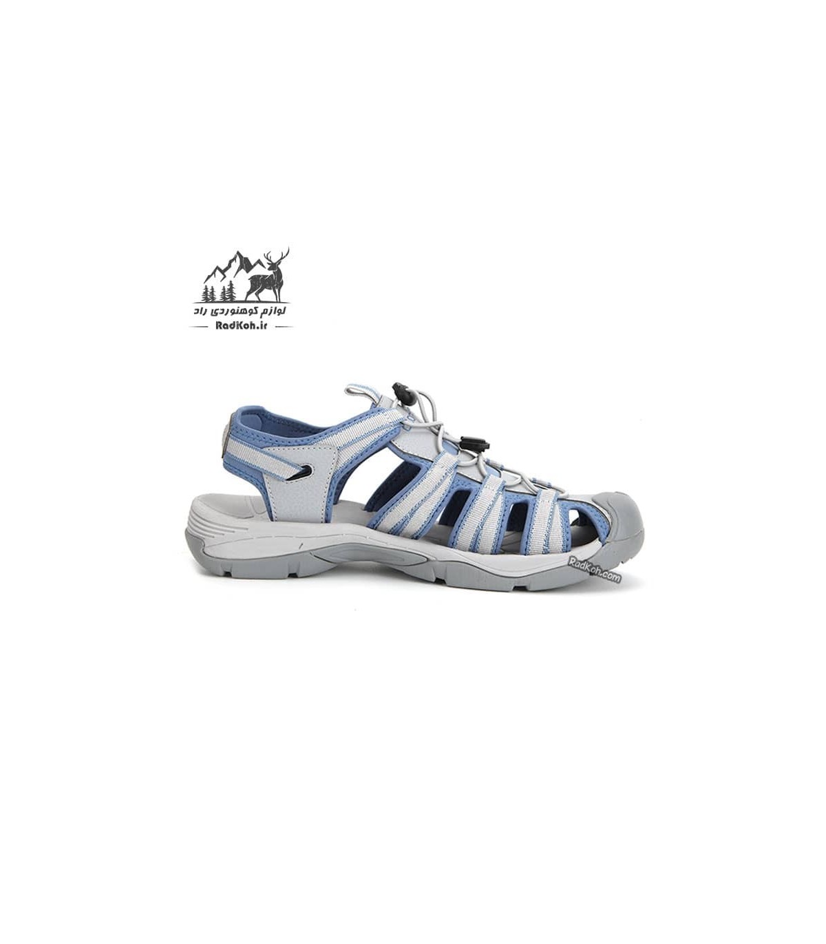 صندل پیاده روی مردانه کلارتس مدل Clorts 3I016D رنگ خاکستری/آبی