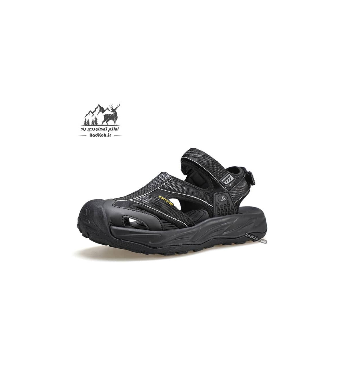 صندل پیاده روی مردانه هامتو مدل 750481A-1 رنگ مشکی
