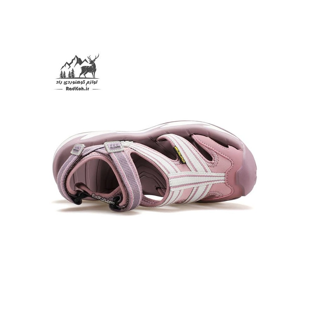 صندل طبیعت گردی زنانه هومتو مدل 750481B-3 رنگ یاسی