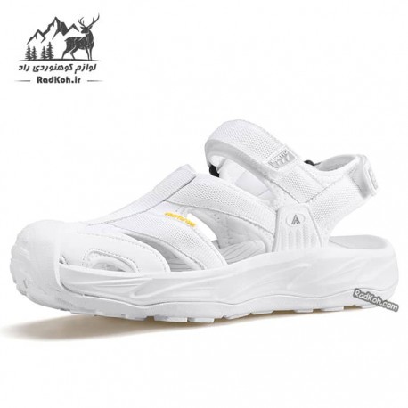 صندل جلو بسته زنانه هامتو مدل 750481B-4 رنگ سفید