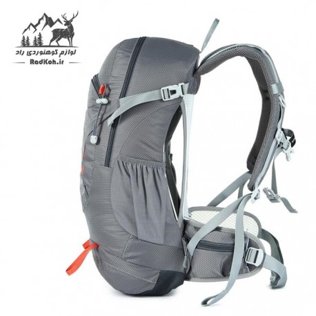 کوله پشتی جنگل نوردی 30 لیتری snowhawk KA-1869 رنگ طوسی