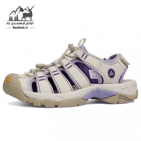 صندل هامتو مدل 710445B-23 رنگ کرم(بژ)/یاسی