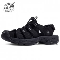 صندل طبیعت گردی زنانه هامتو مدل 710445B-16 رنگ مشکی