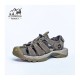 صندل رانینگ مردانه هامتو مدل 710445A-13 رنگ سبز زیتونی